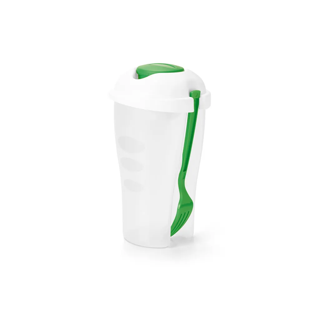 TURMERIC. Copo para salada em PP com garfo e molheira 850 mL - Thumbnail 10
