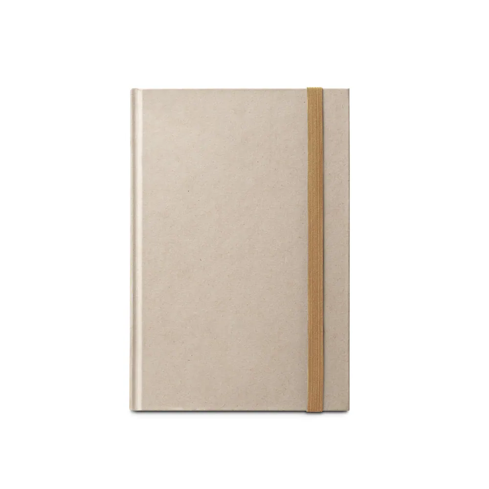 DICKINSON. Caderno A5 de capa dura em papel à base de cana-de-açúcar (80% polpa da cana-de-açúcar) com páginas pautadas - Thumbnail 2
