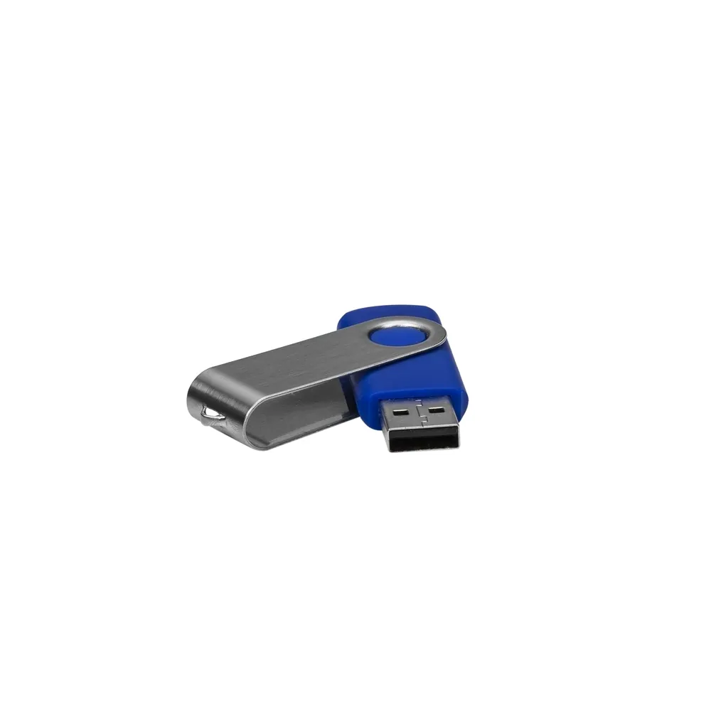 Pen Drive Giratório Metálico 4GB/8GB/16GB/32GB - Thumbnail 7
