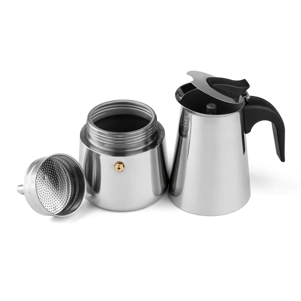 Cafeteira Italiana Em Aço Inox - 350 Ml - Thumbnail 3