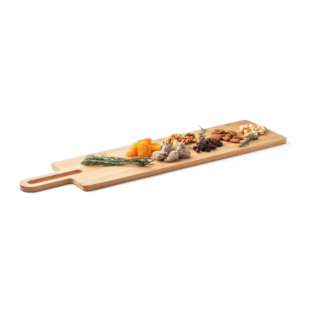 CARAWAY LONG. Tábua de servir aperitivos em bambu com pega - Thumbnail 5