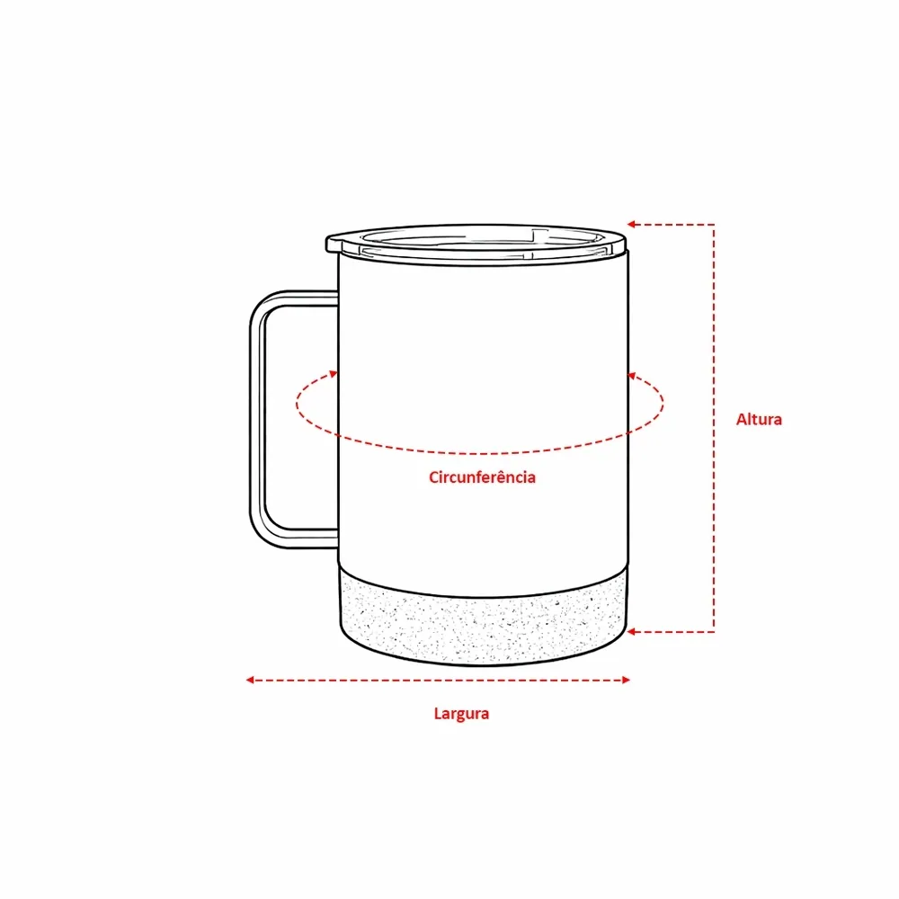 Caneca Térmica 330ml - Thumbnail 6