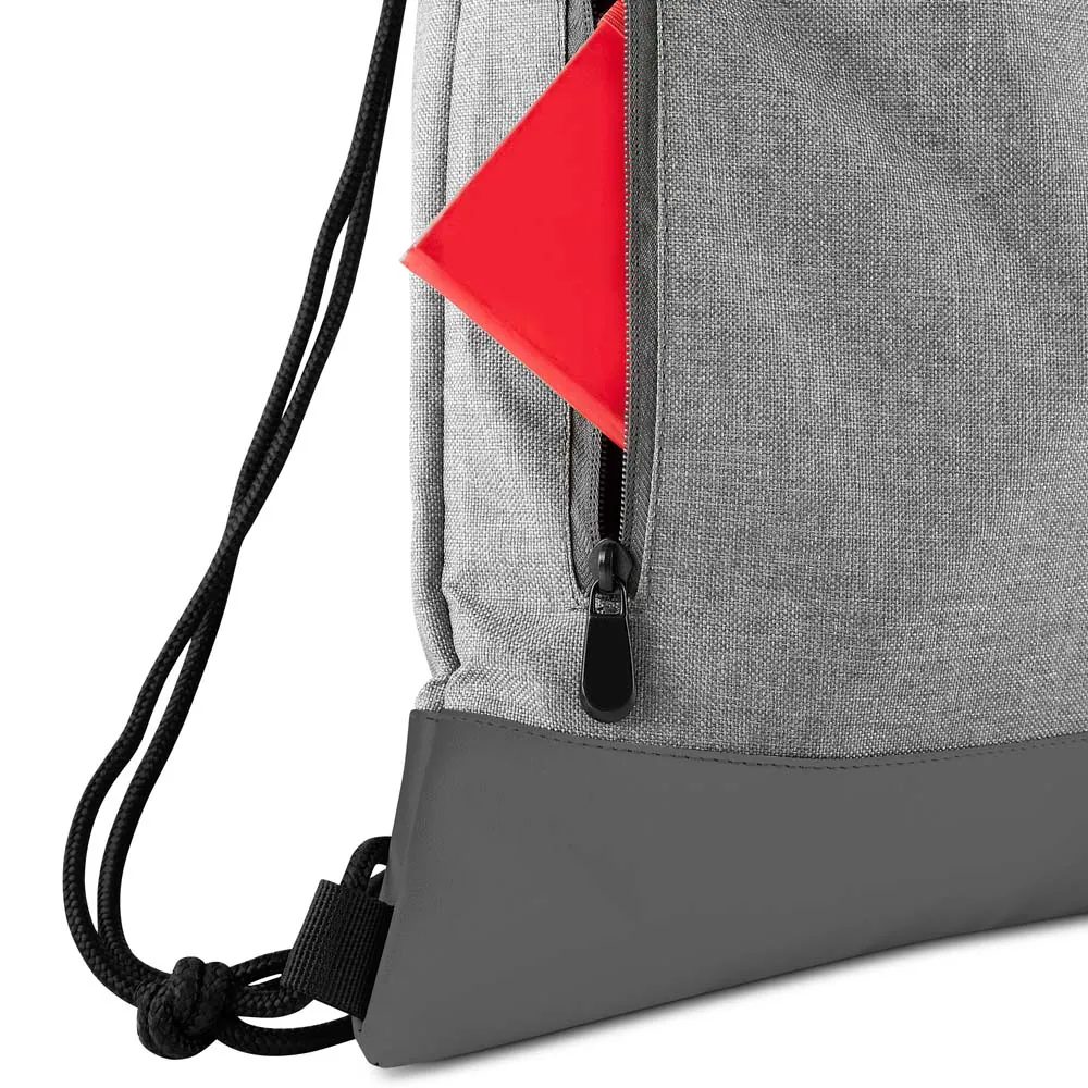 Sacola/Mochila Poliéster 210D e PU (43x35cm) - Thumbnail 10