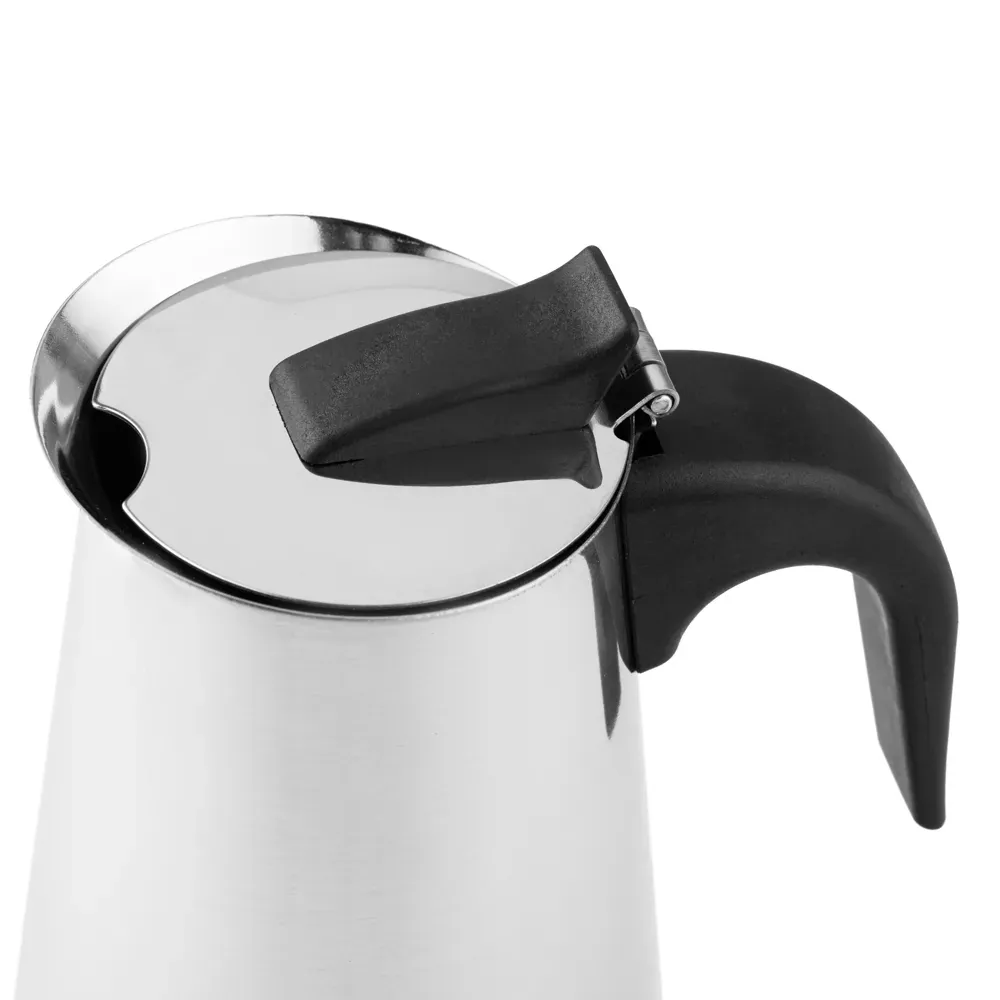 Cafeteira Italiana Em Aço Inox - 350 Ml - Thumbnail 4