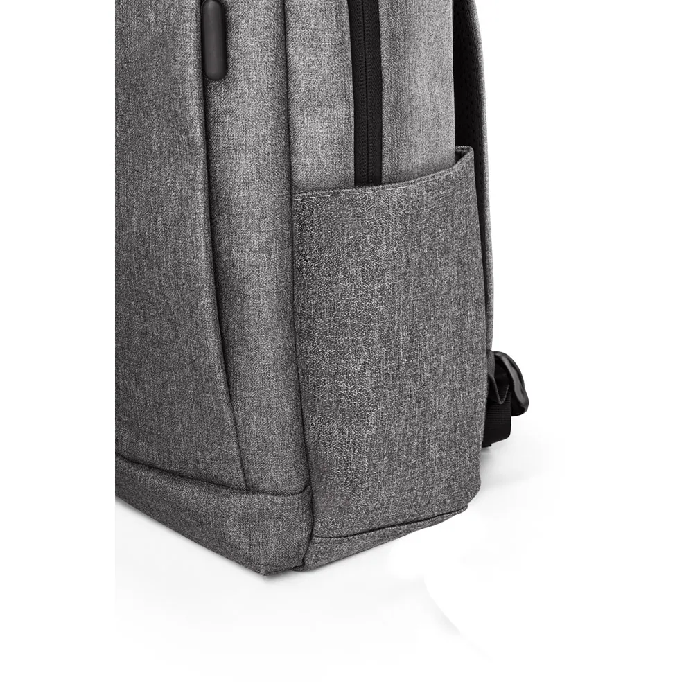 WLLINGTON. Mochila para notebook (15.6") com 2 divisórias almofadadas, em 300D de alta densidade (14 L) - Thumbnail 9