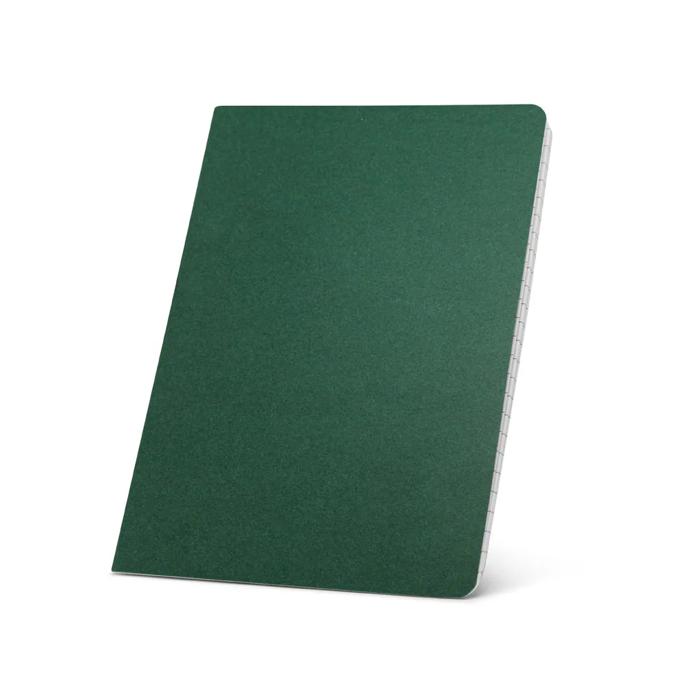 ECOWN. Caderno A5 de capa flexível em cartão kraft 100% reciclado, com páginas pautadas recicladas - Thumbnail 4