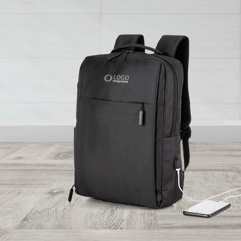 Mochila de Nylon USB 20L - Thumbnail 8