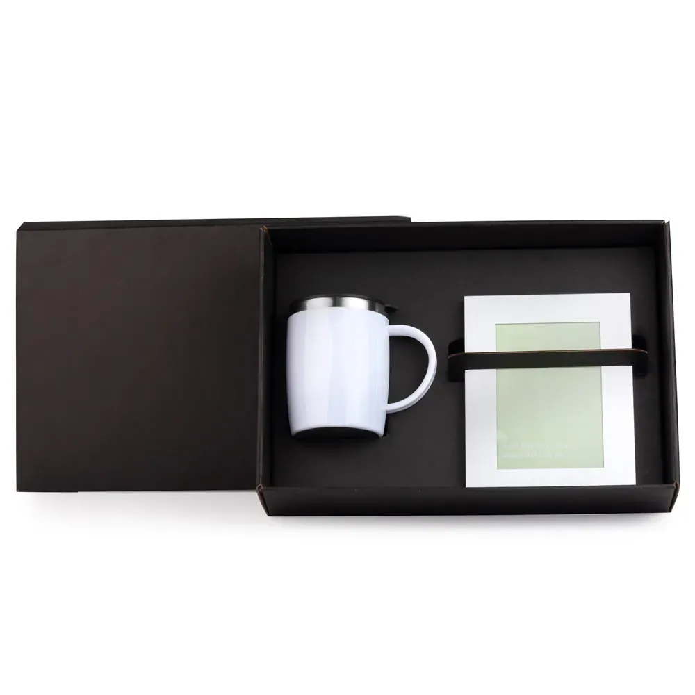 Kit Caneca Em Aço Inox E Porta-Retrato Em Alumínio - 2 Pçs - Thumbnail 2