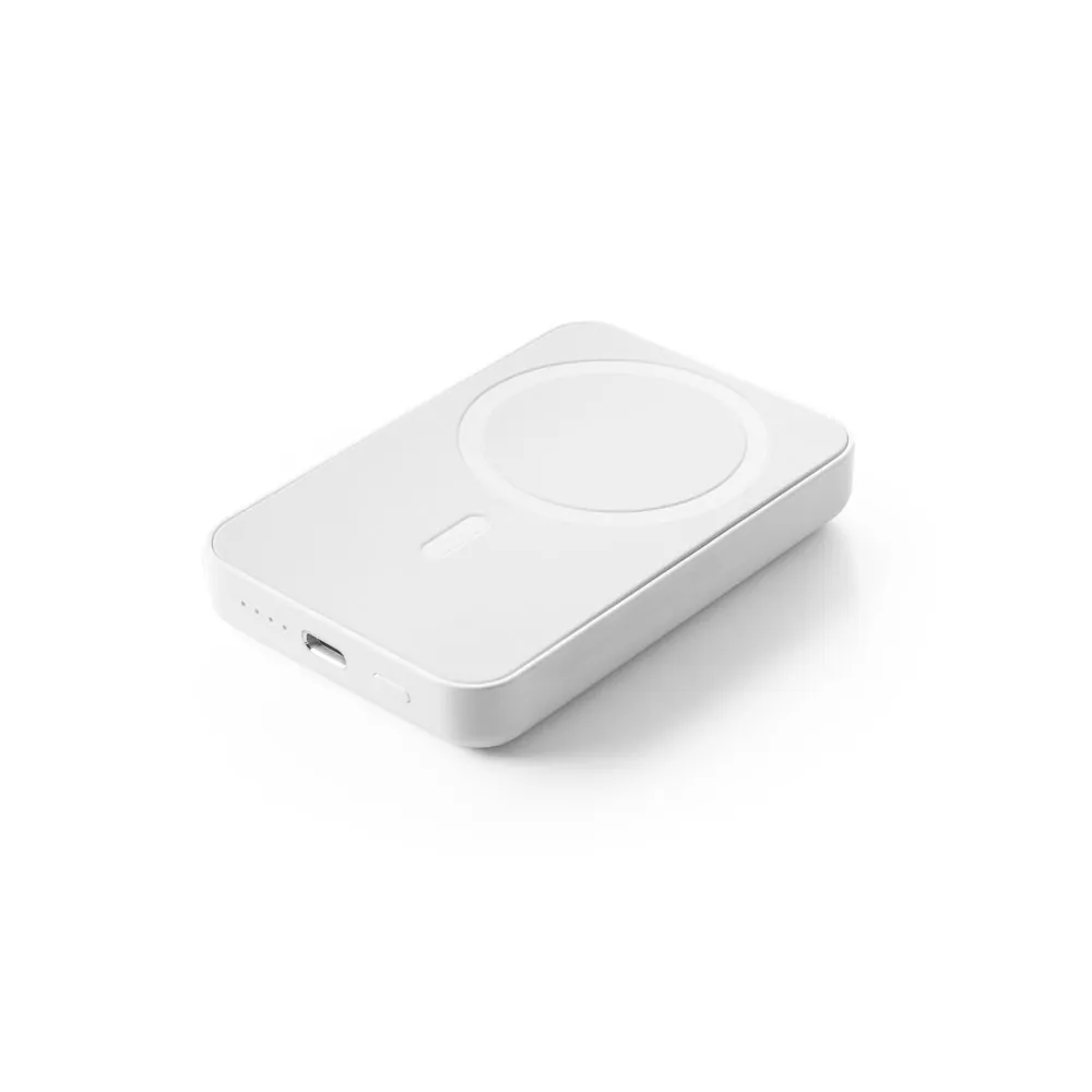 AMPERE 5. Bateria portátil magnética com carregador por indução super-rápido (5.000 mAh), em ABS 100% reciclado - Thumbnail 6