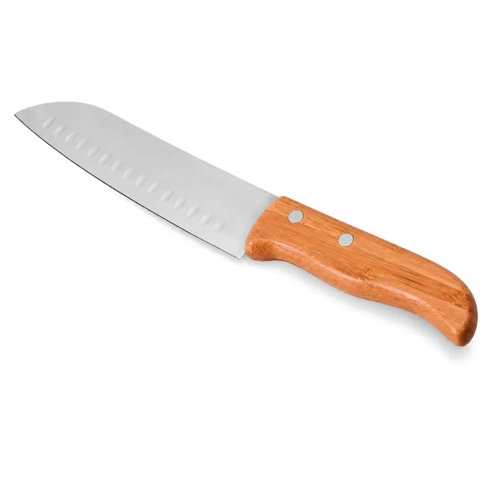 Faca P/ Fatiar E Picar Inox / Bambu Special Line - 7
