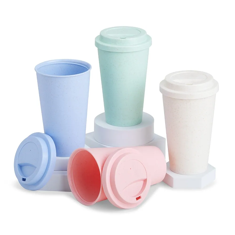 Copo Fibra de Bambu 450ml - Thumbnail 2
