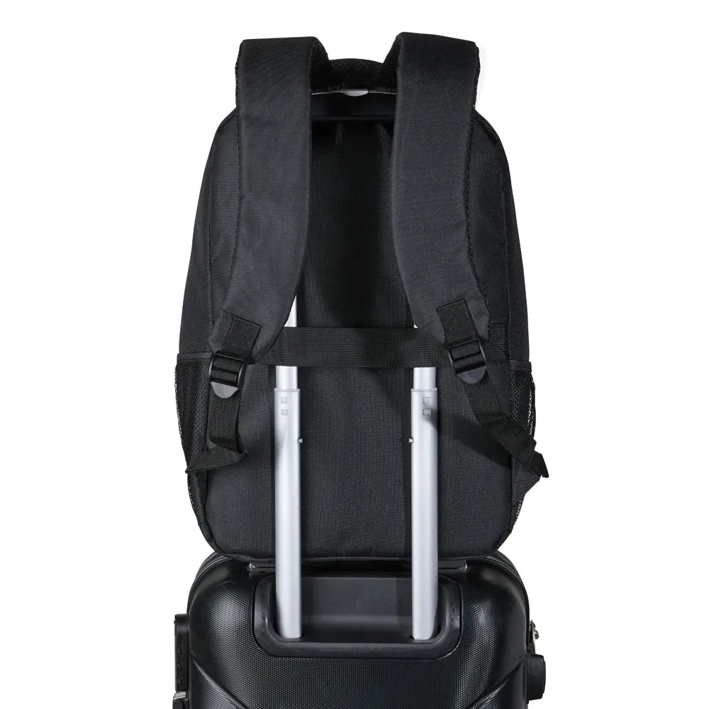 Mochila Em Polyester 600D - 28L - Preta - Thumbnail 7