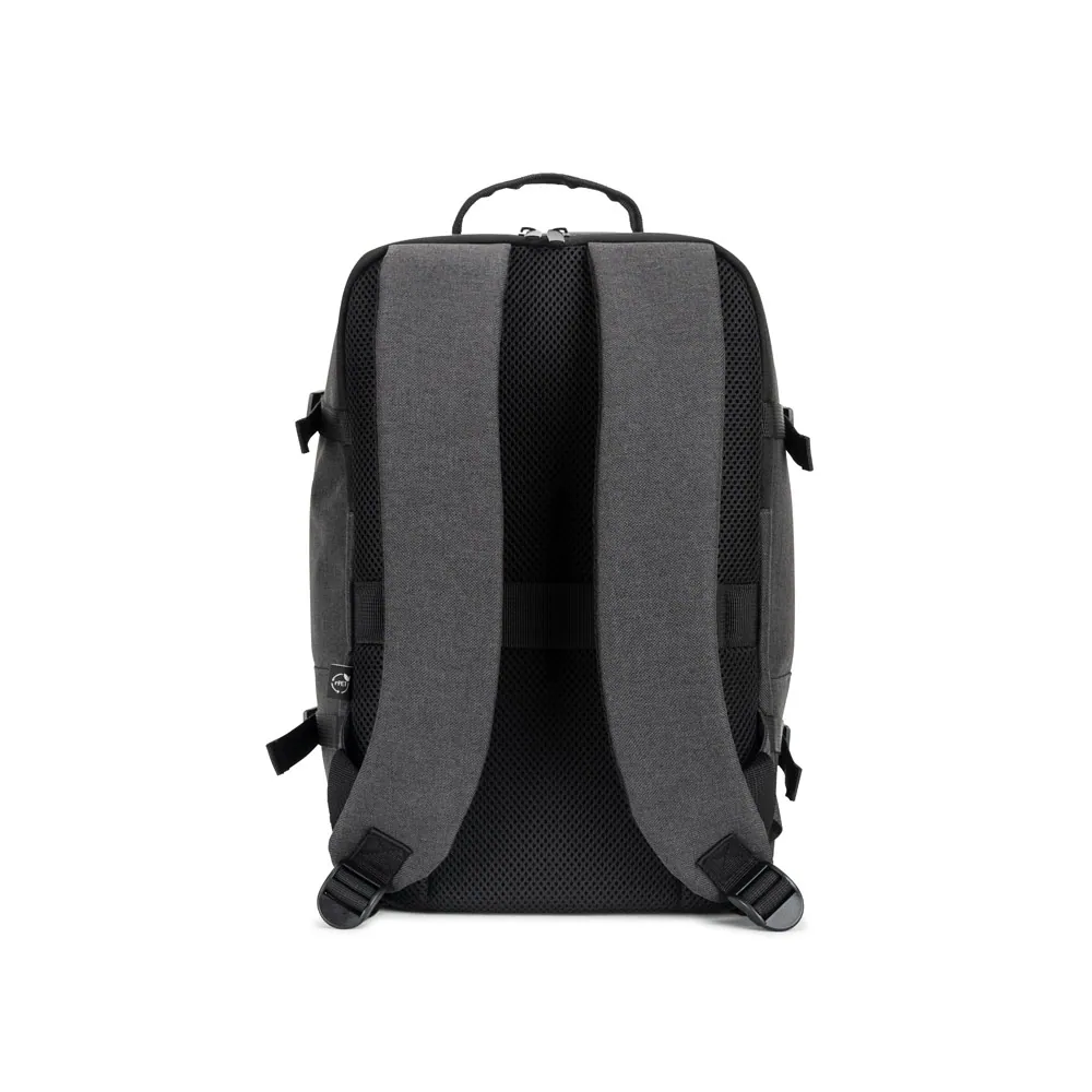 CIES. Mochila desenvolvida para cumprir as dimensões exigidas pelas companhias aéreas em poliéster reciclado 600D de alta densidade com acabamento repelente à água (20 L) - Thumbnail 3