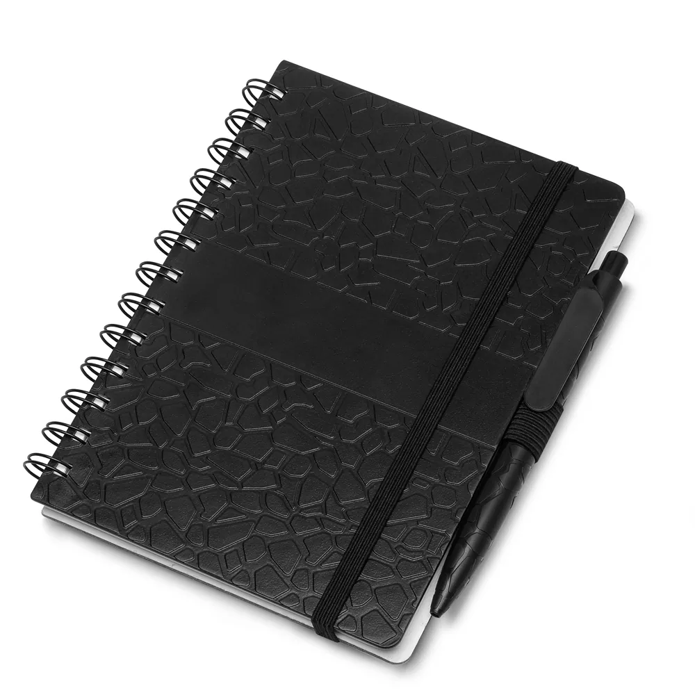 Caderno B6 Capa em ABS com Caneta - Thumbnail 2