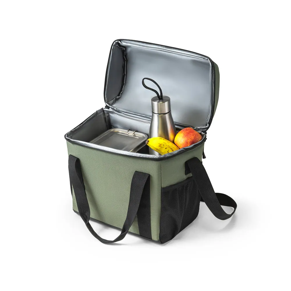 ROMA M. Cooler. Bolsa térmica almofadada em ripstop poliéster reciclado 600D com interior forrado em PEVA 11 L - Thumbnail 12