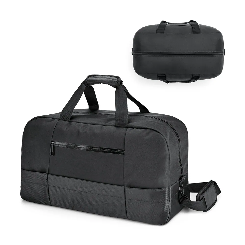 ZIPPERS SPORT. Bolsa esportiva executivo em 840D jacquard e 300D com interior forrado (30 L)