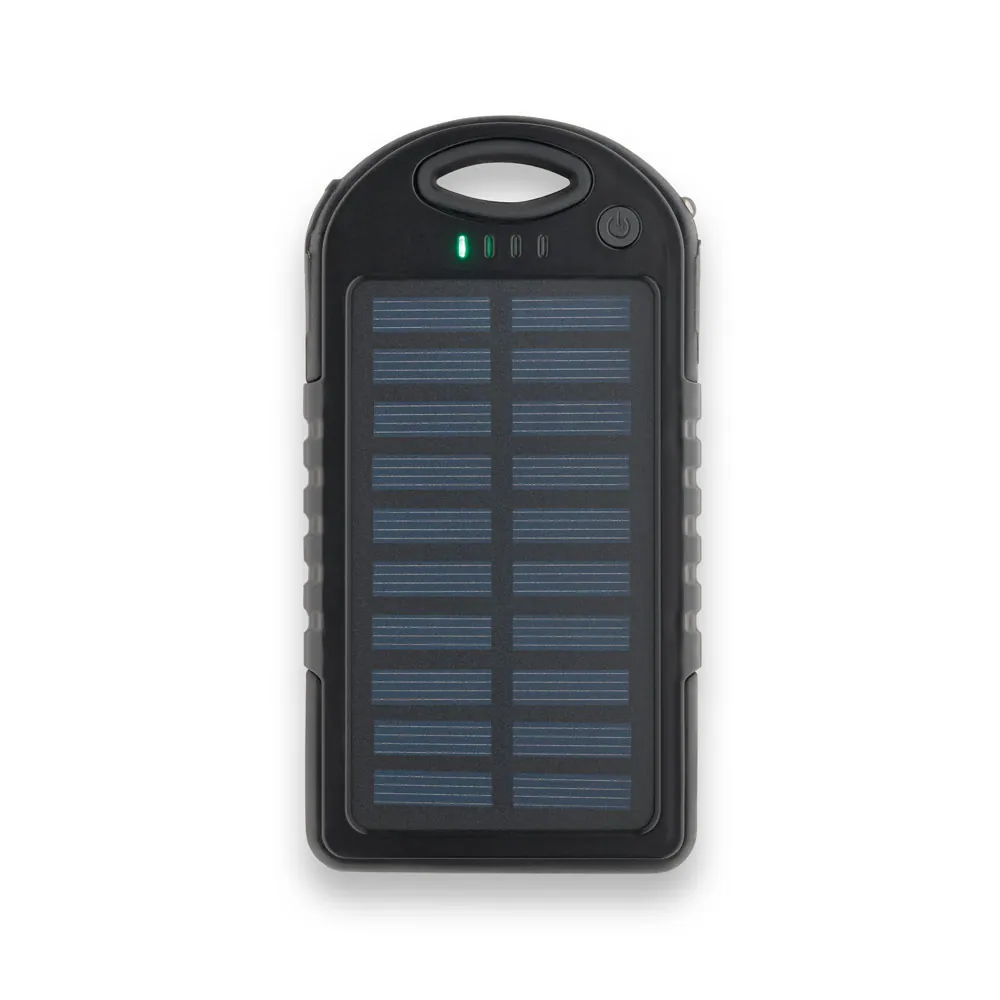 DAY. Bateria portátil solar com painel solar e LED em ABS (2.000 mAh) - Thumbnail 5
