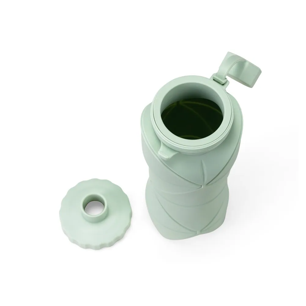 Garrafa Dobrável Silicone 600ml - Thumbnail 5