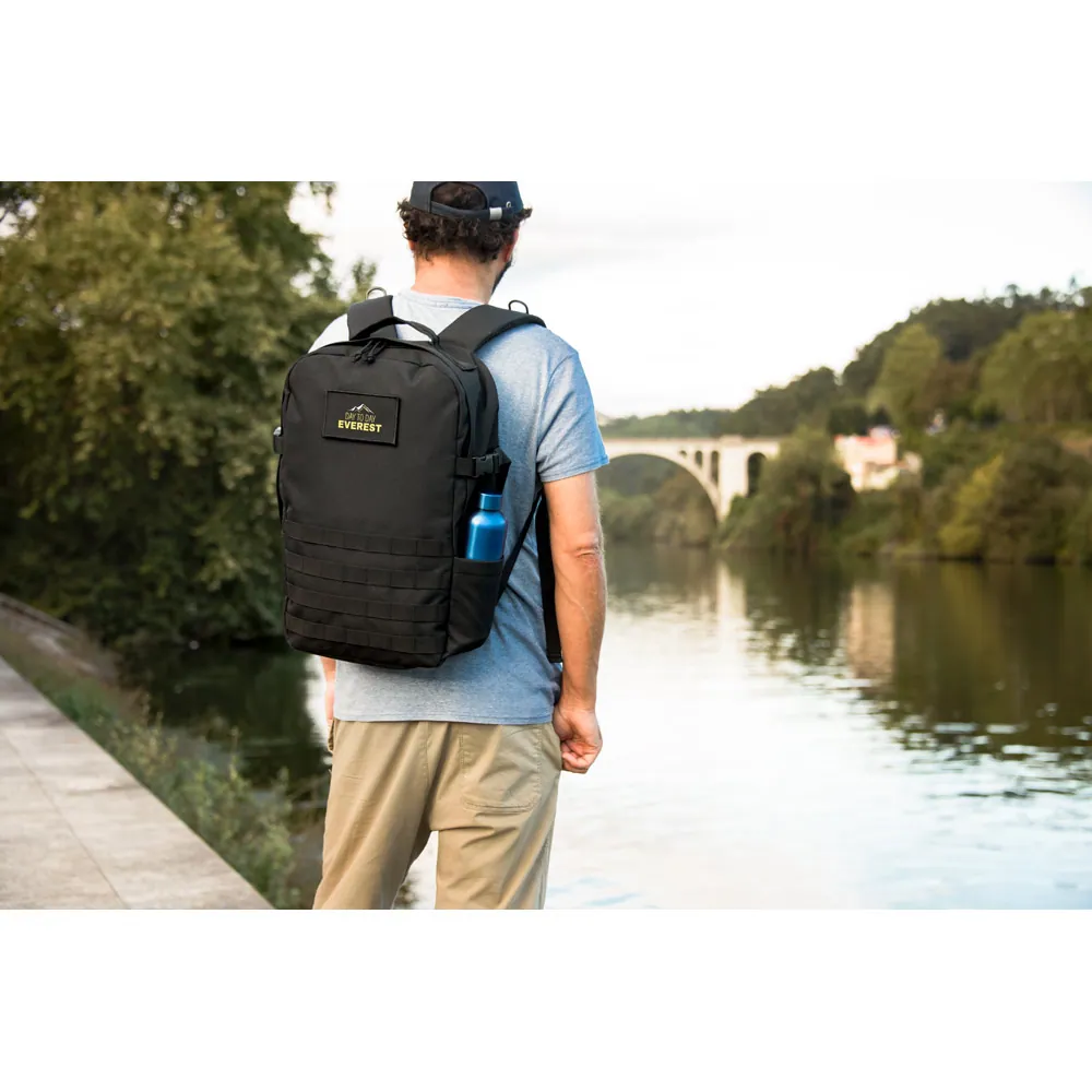 EDINBURGH BPACK. Mochila estilo militar em poliéster reciclado 600D de alta densidade, com bolso para notebook (17.3") 21 L - Thumbnail 18