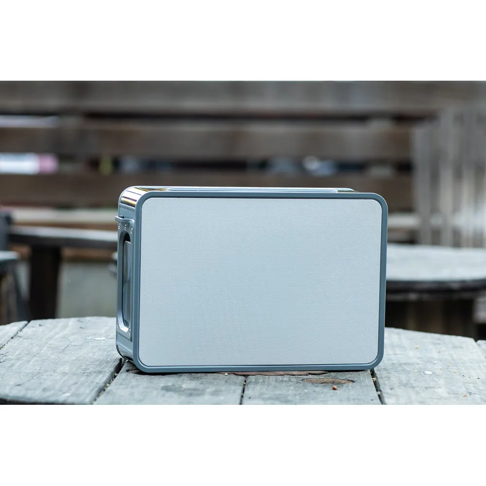 JOUNCER. Caixa de som com microfone e autonomia de 7h (5.200 mAh), em ABS 100% reciclado - Thumbnail 6