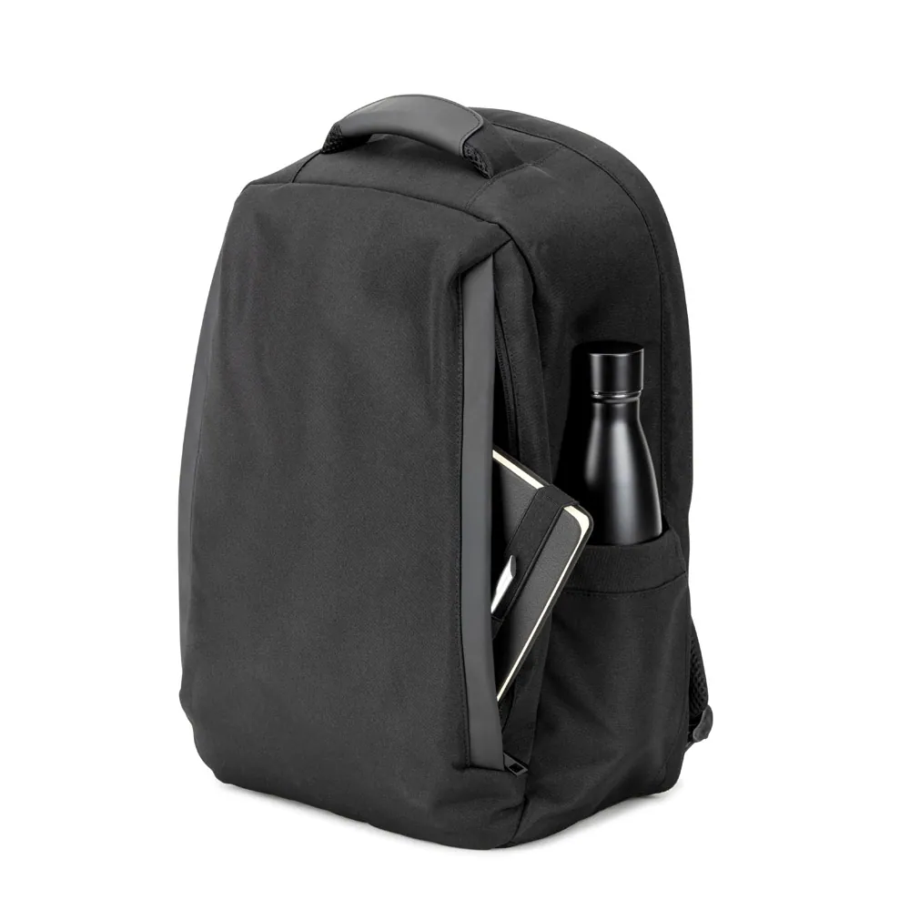YANGON BPACK. Mochila antirroubo com bolso para notebook (17.3"), em poliéster reciclado 600D twill, resistente à água (20 L) - Thumbnail 8