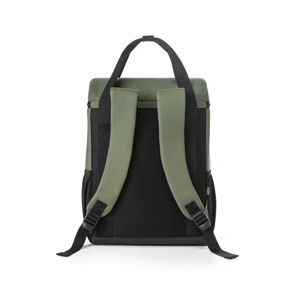 ROMA L. Cooler. Mochila térmica almofadada em ripstop poliéster reciclado 600D com interior forrado em PEVA 16 L - Thumbnail 8