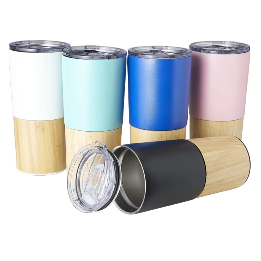 Copo Térmico Bambu 600ml - Thumbnail 2