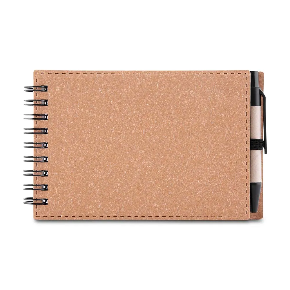 Mini Caderno A6 de anotações com caneta - Thumbnail 6