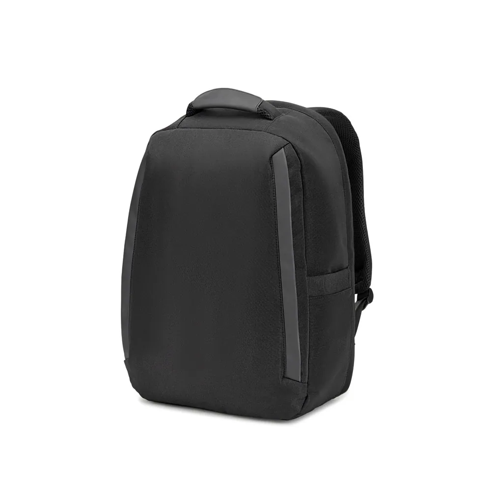 YANGON BPACK. Mochila antirroubo com bolso para notebook (17.3"), em poliéster reciclado 600D twill, resistente à água (20 L) - Thumbnail 11