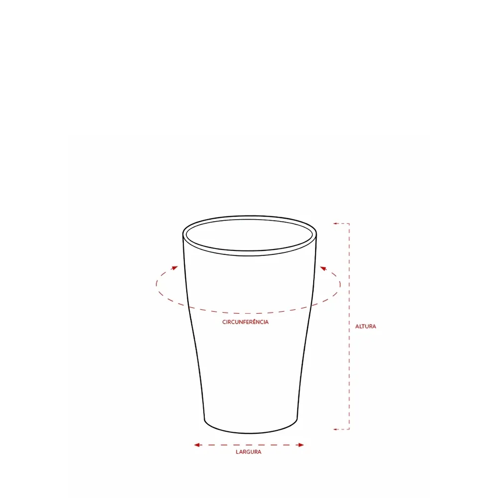 Copo Palha de Trigo 310ml - Thumbnail 3