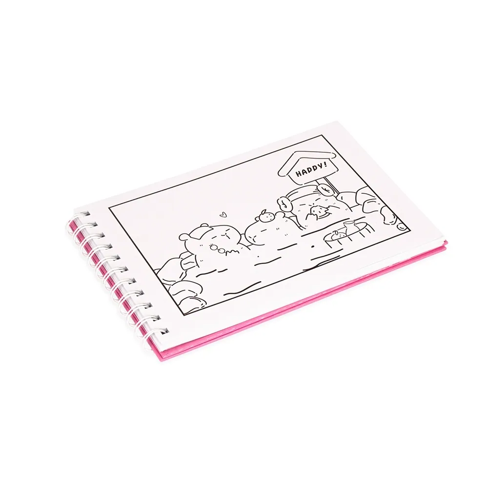 Caderno Para Colorir Desenho Animado - Thumbnail 2