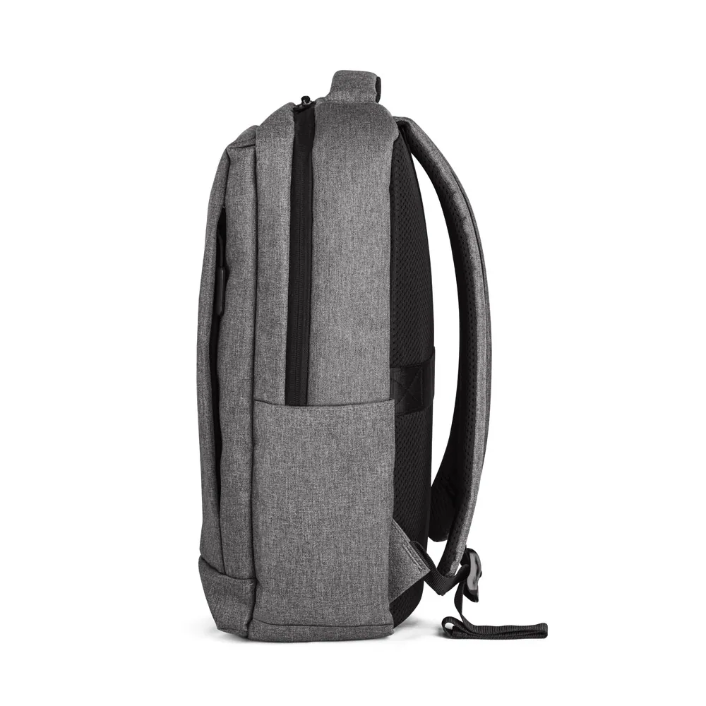 WLLINGTON. Mochila para notebook (15.6") com 2 divisórias almofadadas, em 300D de alta densidade (14 L) - Thumbnail 5