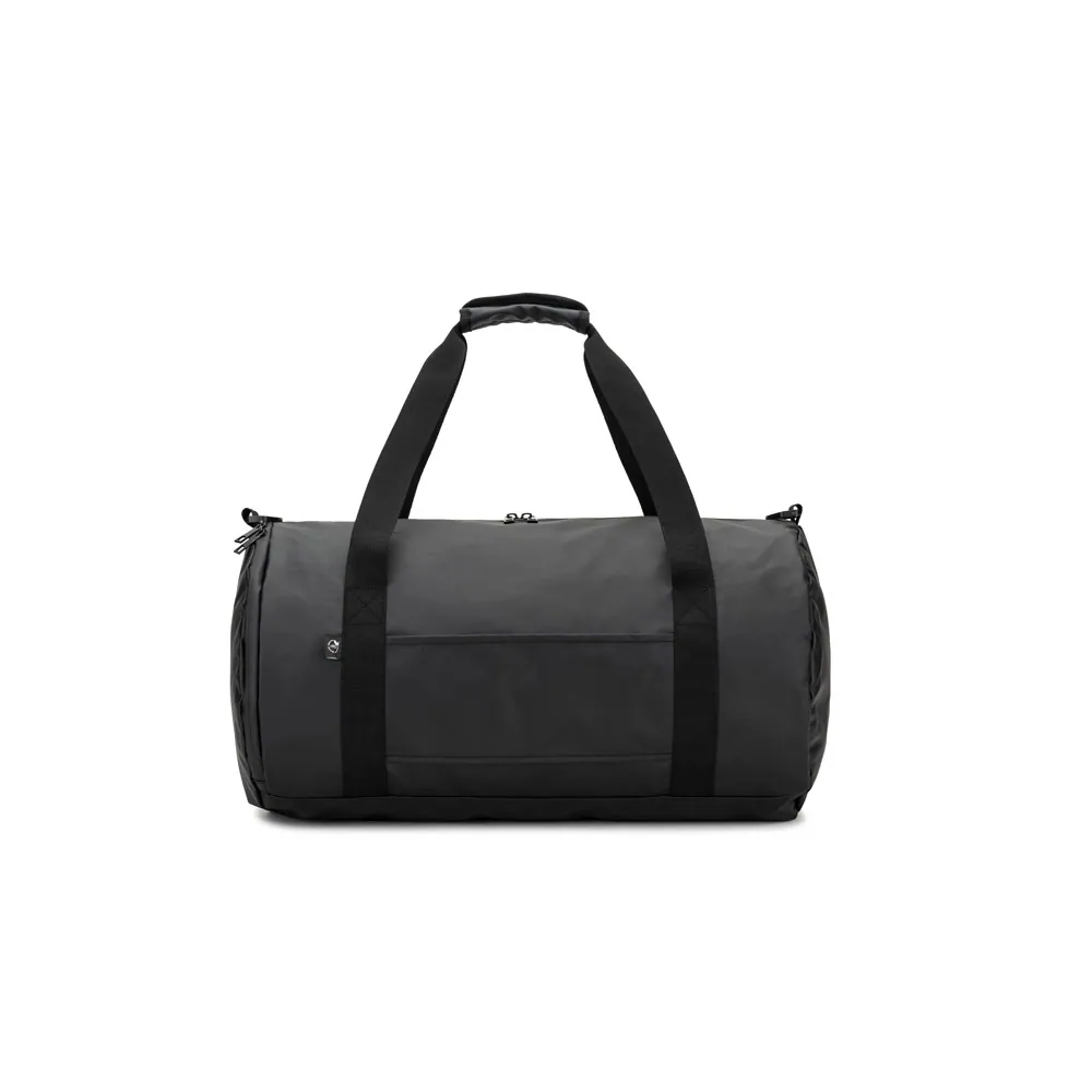 OSASCO SPORT. Bolsa esportiva em formato cilíndrico em poliéster reciclado 600D de alta densidade com compartimento lateral para sapatos (32 L) - Thumbnail 3