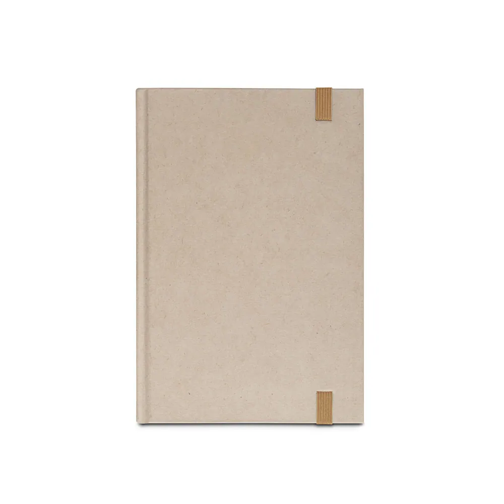 DICKINSON. Caderno A5 de capa dura em papel à base de cana-de-açúcar (80% polpa da cana-de-açúcar) com páginas pautadas - Thumbnail 3
