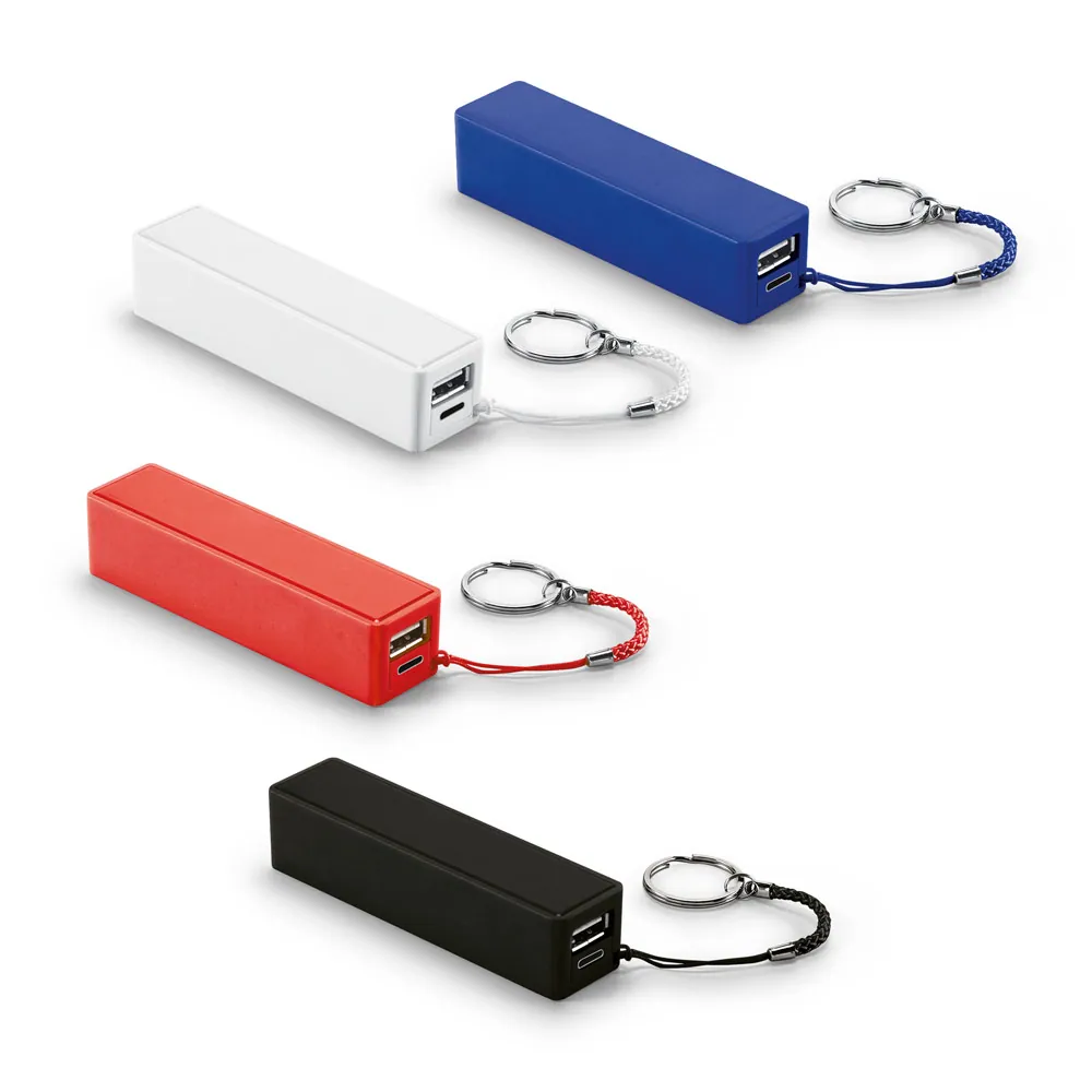 BIT 1. Bateria portátil em ABS (1.200 mAh)