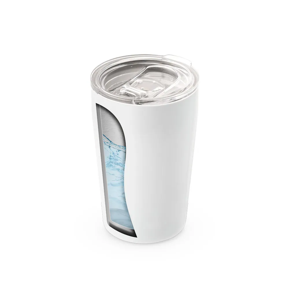 SLIDER. Copo de viagem térmico para sublimação em aço inox, de parede dupla isolada a vácuo (380 mL) - Thumbnail 5