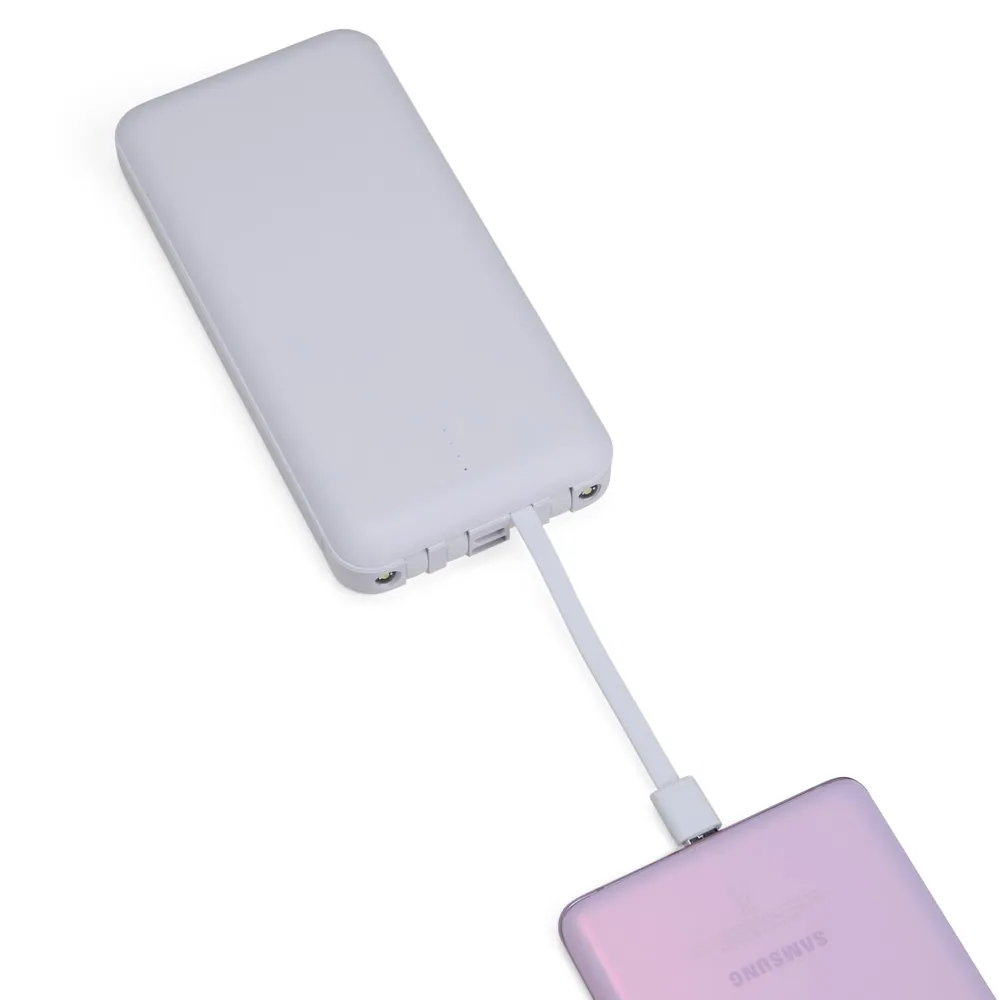 Power Bank 10.000mAh com Lanterna e Multissaídas - Thumbnail 5