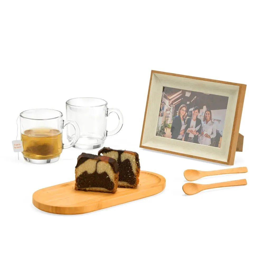Kit Para Café/Chá E Porta Retrato - 6 Pçs - Thumbnail 4