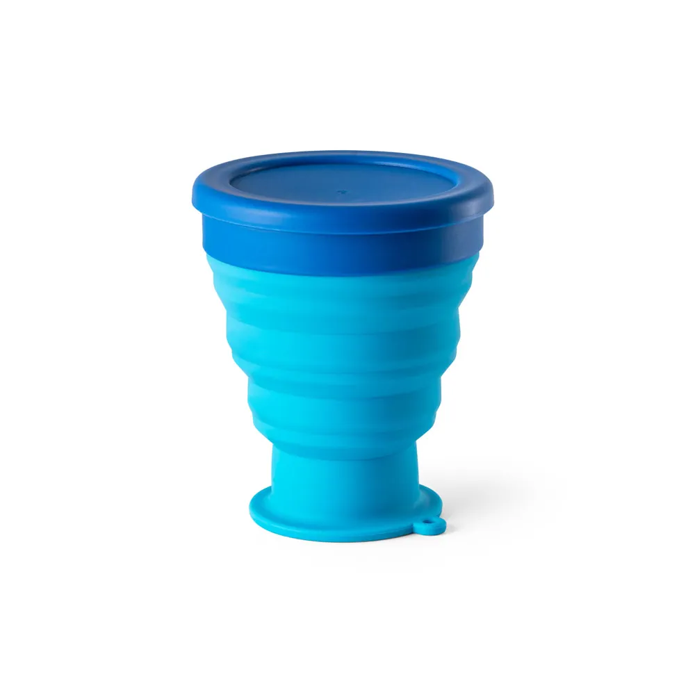 ORTON L. Copo de viagem em silicone com tampa em PP (400 mL) - Thumbnail 8