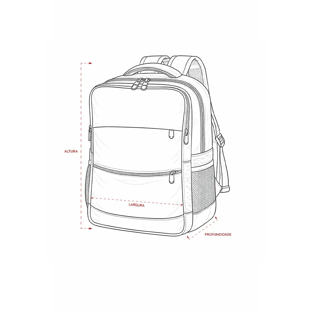Mochila Couro Sintético 20L - Thumbnail 6