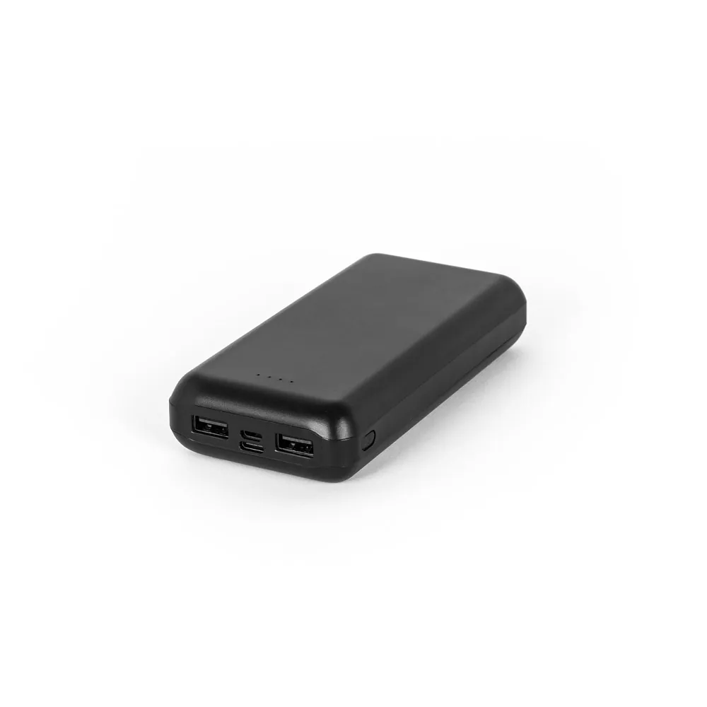 LEAKEY 20. Bateria portátil em ABS 100% reciclado (20.000 mAh) - Thumbnail 4
