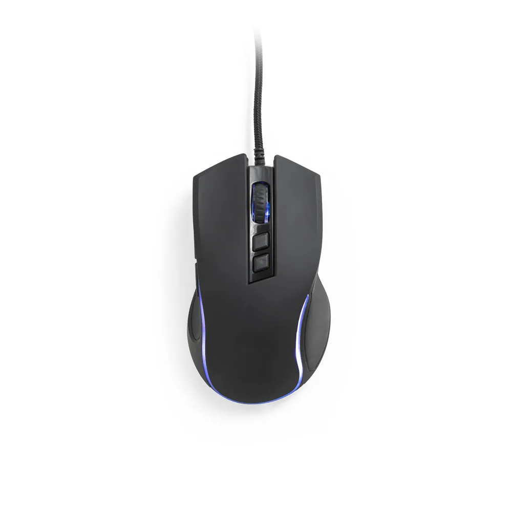 THORNE MOUSE RGB. Mouse para jogos em ABS com acabamento em borracha - Thumbnail 2