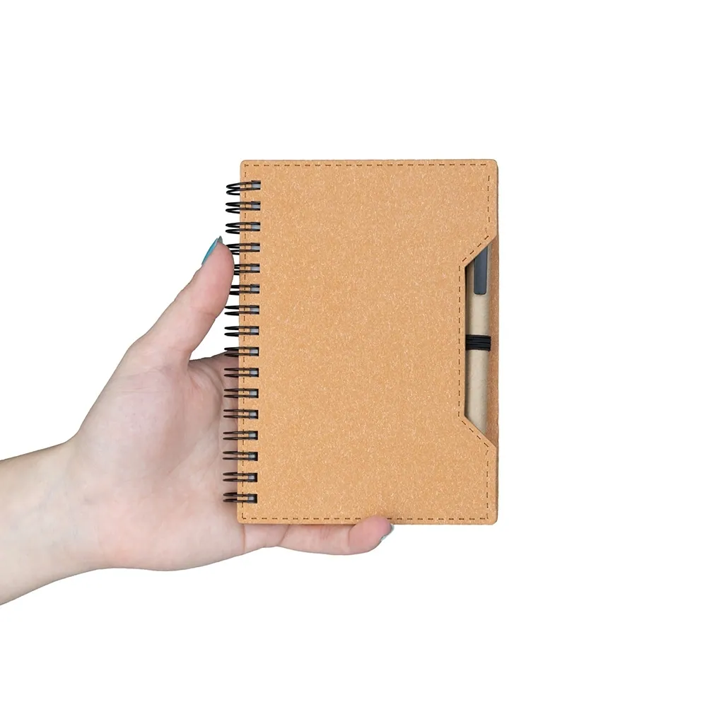 Caderno de Papelão com Caneta - Thumbnail 5