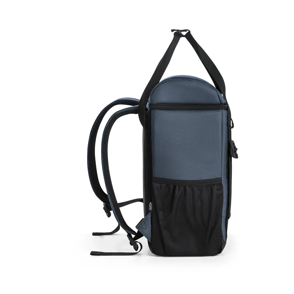 ROMA L. Cooler. Mochila térmica almofadada em ripstop poliéster reciclado 600D com interior forrado em PEVA 16 L - Thumbnail 4