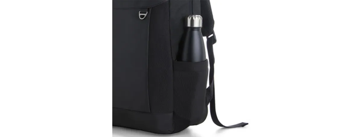 Mochila Em Polyester/Pu - Premium - 20L - Preta - Thumbnail 7