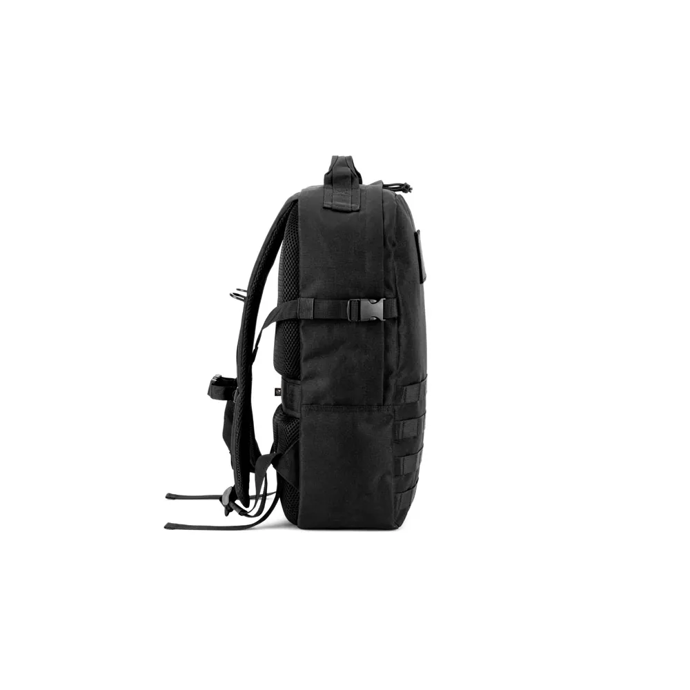EDINBURGH BPACK. Mochila estilo militar em poliéster reciclado 600D de alta densidade, com bolso para notebook (17.3") 21 L - Thumbnail 4