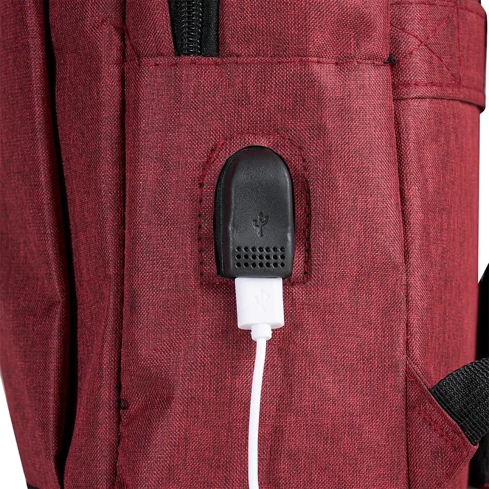 Mochila de Nylon USB 19L - Thumbnail 7
