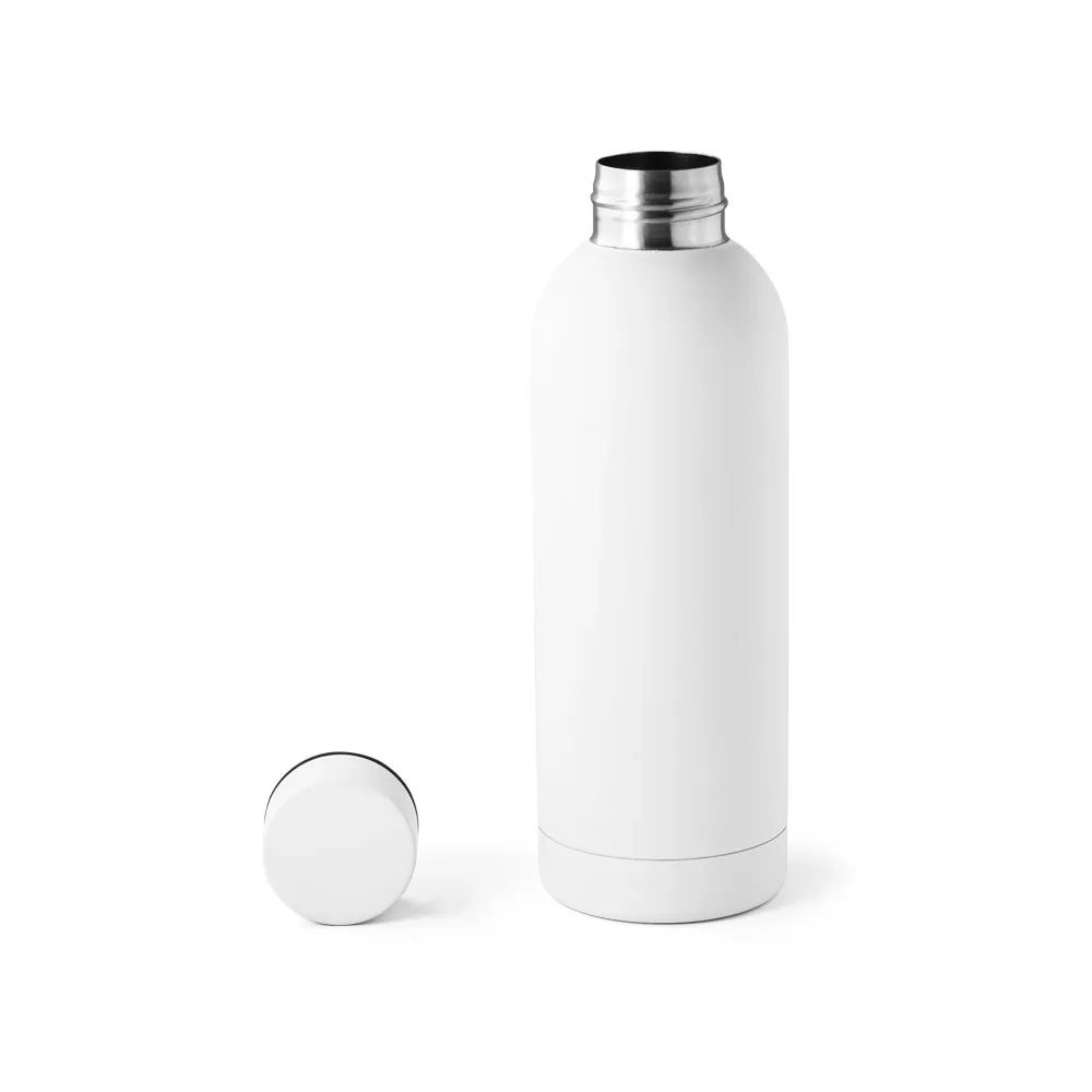 ODIN. Garrafa térmica em aço inox 36% reciclado de parede dupla isolada a vácuo (550 mL) - Thumbnail 5