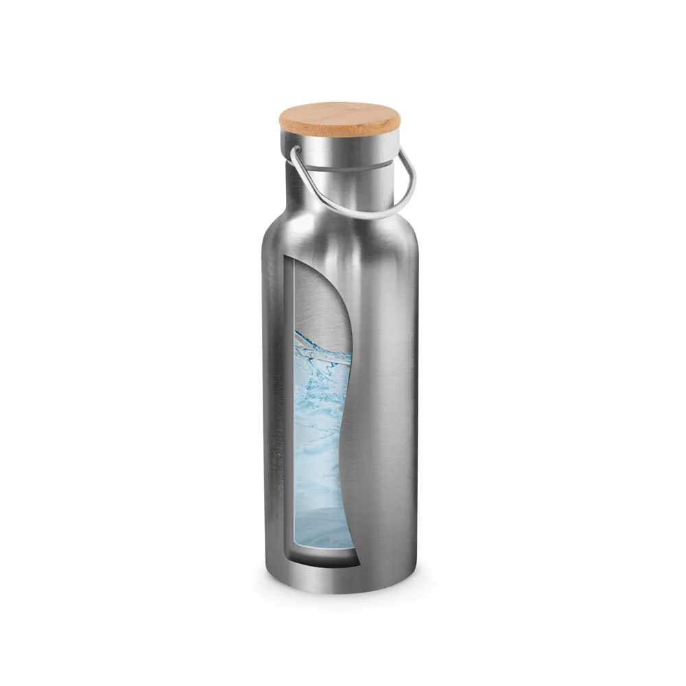 RAGNAR. Garrafa térmica em aço inox de parede dupla isolada a vácuo (570 mL) - Thumbnail 14