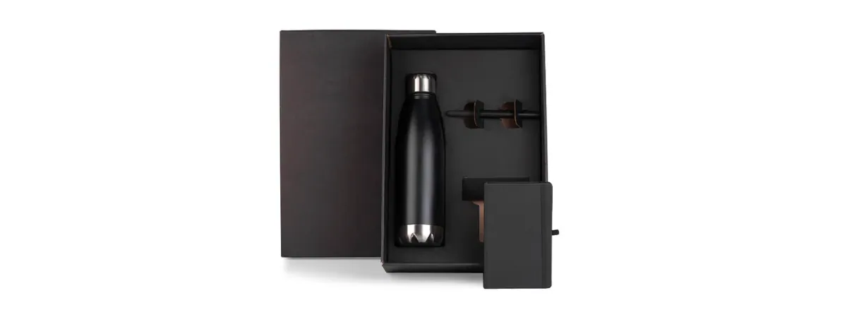 Kit Caderno E Acessórios - 3 Pçs